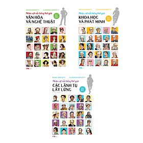 Combo Nhân Vật Nổi Tiếng Thế Giới (3 Cuốn) - Nha Nha