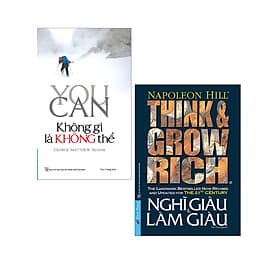 Combo You Can - Không Gì Là Không Thể + Think And Grow Rich - Nghĩ Giàu Và Làm Giàu _FN - Việt An