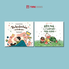 Combo 2 cuốn Sách Tôi Bị Cảm Hóa Ra Là Do Em - Tô màu thả thính + Hiên Nhà Chắn Hết Mưa Giông - Gió