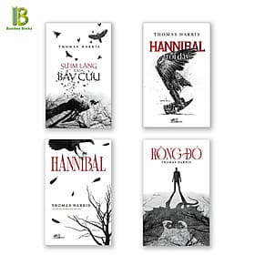Combo 4 Tác Phẩm Nổi Tiếng Của Thomas Harris: Sự Im Lặng Của Bầy Cừu + Hannibal + Hannibal Trỗi Dậy + Rồng Đỏ - Nhã Nam