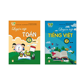 Combo Luyện tập toán + tiếng việt Lớp 2 - tập 1 ( kết nối ) - Việt An