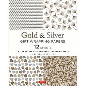 Gold & Silver Gift Wrapping Papers - Dermot Berkery