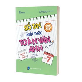 Combo Sổ tay kiến thức Toán - Văn - Anh THCS (Dành cho 3 bộ : Kết nối, tri thức và cánh diều) MCBooks - Tri Thức