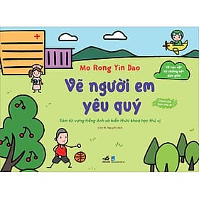 Sách VẼ VẠN VẬT TỪ NHỮNG NÉT ĐƠN GIẢN - Vẽ người em yêu quý