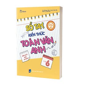 Sách Sổ Tay Kiến Thức Toán Văn Anh THCS - An