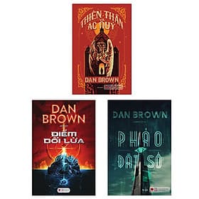 Combo Tuyển Tập Tác giả Dan Brown 2 (Pháo Đài Số + Thiên Thân Và Ác Quỷ + Điểm Dối Lừa) - 
