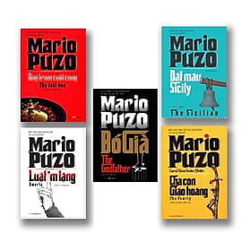 Combo Mario Puzo Tác Giả Của Bố Già - 5 Cuốn - Do