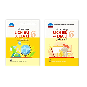 Combo 2 Vở thực hành Lịch sử và Địa lí 6 (Bộ sách Chân trời sáng tạo) - Chà