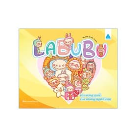Sách Tô Màu Chữa Lành - Labubu Và Vương Quốc Của Những Người Bạn - ABBOOKS