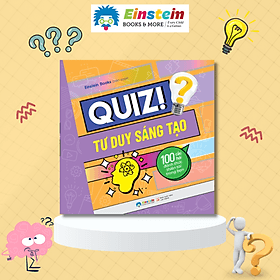 Combo 5 cuốn Quiz! Tư Duy Sáng Tạo (100 Câu Hỏi Luyện Trí Thông Minh + 100 Câu Hỏi Thể Dục Trí Não + 100 Câu Hỏi Trổ Tài Suy Luận + 100 Câu Hỏi Đánh Thức Thiên Tài Trong Bạn + 100 Câu Hỏi Phá Vỡ Lối Mòn Trong Suy Nghĩ) - Minh Thông