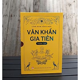 Sách Văn Khấn Gia Tiên (toàn tập) - Bản cao cấp, có hộp - Cao Đức