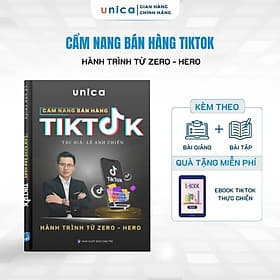 Sách Cẩm Nang Bán Hàng Tiktok Hành Trình Từ Zero Đến Hero - 