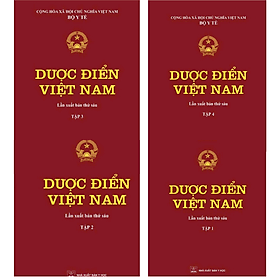 Dược điển Việt Nam 6 (Trọn bộ 4 tập) - Nam Việt