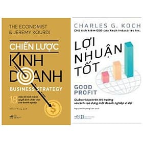 Combo 2 cuốn kinh tế: Chiến lược kinh doanh+Lợi nhuận tốt - Chì