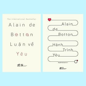 Combo Luận về yêu - Hành trình yêu (Alain de Botton) - Bản Quyền - 