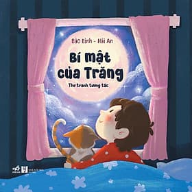 Sách Thơ tranh tương tác - Bí mật của trăng - Nhã Nam