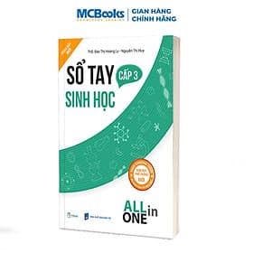 Sổ Tay Sinh Học Cấp 3- All In One (Cập Nhật Chương Trình SGK Mới) - Trí