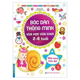 Sách Bóc Dán Thông Minh Vừa Học Vừa Chơi 2-6 Tuổi - Khả Năng Biểu Đạt - Nha Nha