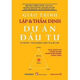 GIÁO TRÌNH LẬP VÀ THẨM ĐỊNH DỰ ÁN ĐẦU TƯ (TBL2) - Hú