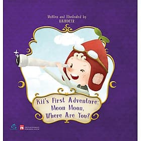 Sách tiếng Anh KII’S FIRST ADVENTURE: MOON MOON, WHERE ARE YOU? - Giải thưởng sách tranh Ehomebooks - An
