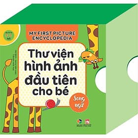 Sách Bộ 8 quyển My First picture Encyclopedia, Thư viện hình ảnh đầu tiên cho bé ( Song ngữ ) cho bé từ 0-6 tuổi - 