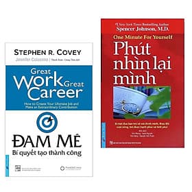 Combo Cẩm Nang Thành Công: Đam Mê - Bí Quyết Tạo Thành Công + Phút Nhìn Lại Mình (Bí Quyết Thay Đổi Cuộc Sống Của Bạn) - Minh Minh