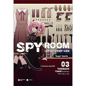 Sách Spy Room – Lớp Học Điệp Viên 3: Bouga Annette - Thái Vi