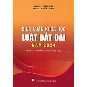 Sách Bình Luận Khoa Học Luật Đất Đai 2013 - Khoa