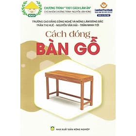 Cách Đóng BÀN GỖ - Tri Thức