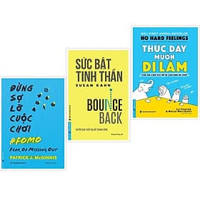 Combo Đừng sợ lỡ cuộc chơi + Sức bật tinh thần + Thức dậy muốn đi làm - Bản Quyền - Di Di