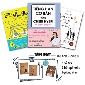 Combo Tiếng Hàn Cơ Bản Cùng Cheri Hyeri + 1cm Đến Hạnh Phúc (1cm Diving) + Đừng Cố Làm Người Tốt Trong Mắt Tất Cả Mọi Người - Hạ