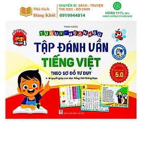 Tập Đánh Vần Tiếng Việt Theo Sơ Đồ Tư Duy Phiên Bản Mới Nhất 5.0 - Theo Theobald
