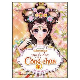 Sách Dán hình trang phục công chúa 5 - Công chúa hiền thục - 
