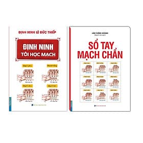 Combo sách Định Ninh Tôi Học Mạch / Sổ tay mạch Chẩn/ Bìa Mềm - Minh Minh