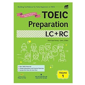 Toeic Preparation LC + RC Volume 1 (Kèm 1 Đĩa Mp3) - Nhân Trí Việt - PREP