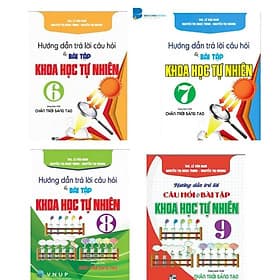 Hướng dẫn trả lời câu hỏi & bài tập khoa học tự nhiên 6 7 8 9 (dùng kèm sgk chân trời sáng tạo) - HA - Ume Chan