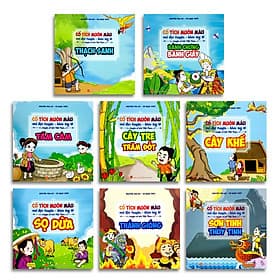 Cổ tích muôn màu_ Truyện cổ tích việt nam (túi 8 cuốn) - Minh Minh