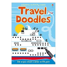 Sách Flashcards tiếng Anh - Usborne Travel Doodles - An