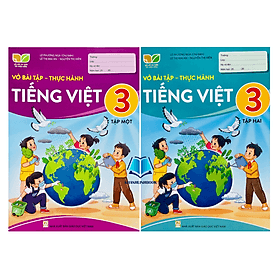 Combo Vở bài tập - Thực hành Tiếng Việt lớp 3 - tập 1 + 2 (Kết nối tri thức với cuộc sống) - Tri Thức