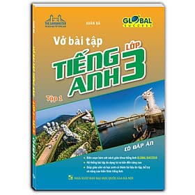 Sách GLOBAL SUCCESS - Vở bài tập tiếng anh lớp 3 tập 1(có đáp án) - Minh Minh