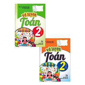 Vở Luyện Toán Lớp 2 - Combo 2 Tập - Biên Soạn Theo Chương Trình GDPT Mới - Hồng Ân - An
