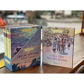 (Boxset 8 phần tiếp theo, bìa cứng) LỊCH SỬ VIỆT NAM BẰNG TRANH – Trần Bạch Đằng - Nxb Trẻ - Bạch Băng