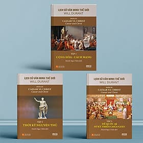 Lịch Sử Văn Minh Thế Giới - Phần III - Caesar và Christ (3 tập) _BOOKCITY - Minh Minh