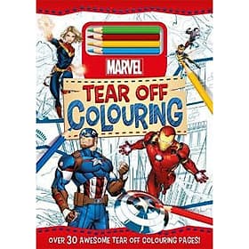 Sách tô màu Marvel: Tear Off Colouring - Marvel