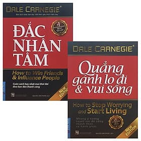 Combo 2 Cuốn Sách: Đắc Nhân Tâm (Khổ Lớn) + Quẳng Gánh Lo Đi Và Vui Sống (Khổ Lớn) - - Gã