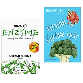 Combo Chăm Sóc Sức Khỏe: Nhân Tố Enzyme - Phương Thức Sống Lành Mạnh + Vitamin Và Khoáng Chất