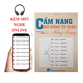 Sách- Cẩm nang mở rộng từ vựng tiếng Trung Có kèm file nghe+KÈM MP3 NGHE ONLINE - Nha Nha
