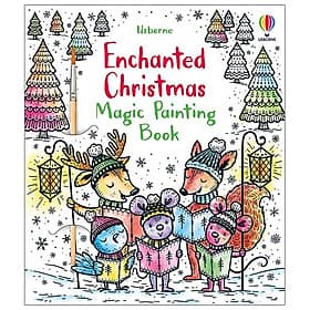 Enchanted Christmas Magic Painting Book - Usborne