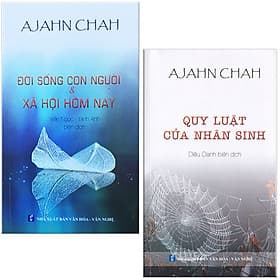 Combo 2 Cuốn Sách Của Thiền Sư Ajahn Brahm: Quy Luật Của Nhân Sinh + Đời Sống Con Người Và Xã Hội Hôm Nay - Ajahn Chah