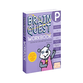 Sách brain quest workbook pre-k phát triển tư duy iq cho bé ( 4 - 5 tuổi ) - Chà